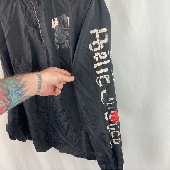 DISTRESSED Poetic Justice Tupac Hoodie 171 - Picture 6 of 9